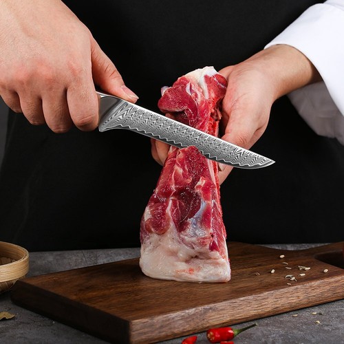 Professional Chef Knife Japan VG10 Damascus Steel Kitchen Santoku Cooking Knife - Picture 8 of 38