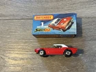 Vintage Matchbox Superfast No.1 Dodge Challenger Red White Roof Lesney England