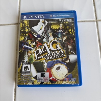 P4G Persona 4: Golden w/ Case Atlus  Authentic PS Vita PSVita Playstation game