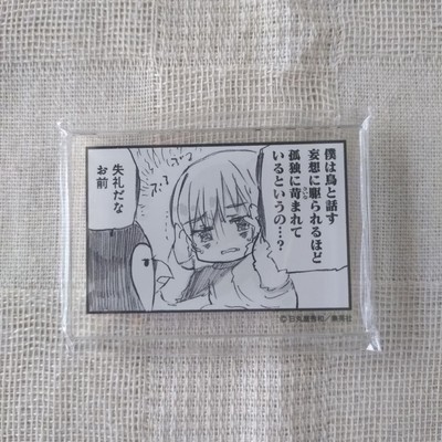 Hetalia World Stars Iceland Puffin Acrylic Can Badge Animate Cafe Used