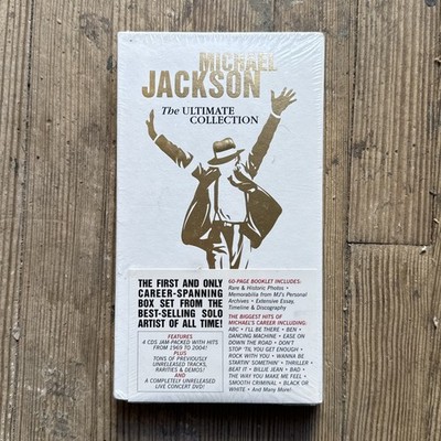 Michael Jackson The Ultimate Collection 4CD+DVD Box Set NEW SEALED 2004 Rare