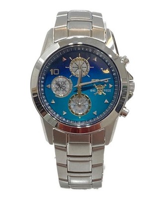 US/DDP】 Auth SEIKO x ONE PIECE 1000 Logs Anniversary Blue Watch