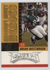 2007 Donruss Classics Monday Night Heroes 924/1000 Brian Westbrook #MNH-30 0u2l