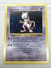 1999 Pokemon Base Set Mewtwo 10/102 Shadowless Holo Rare 2nd Print LP
