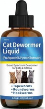 Dewormer for Cat and Kittens, Broad Spectrum Praziquantel Pyrantel Pamoate Tab