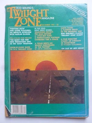US Magazine   ROD SERLING S THE TWILIGHT ZONE MAGAZINE Dec, 1981   Joe Lansdale