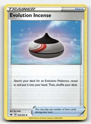 Evolution Incense Sword & Shield 163/202