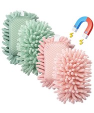 Classroom Whiteboard Erasers, 4 Pack, Washable Microfiber, Durable, Multicolor
