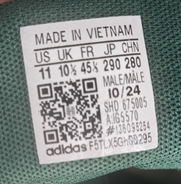 Hoops 3.0 Mid Classic Vintage Shoes, Men's 11, Core White/Collegiate Green/Gum thumbnail 7