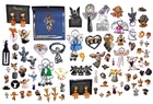Huge Lot 100 Vintage-Mod ANGEL BROOCH Pins Rhinestone Crystal Costume Jewelry