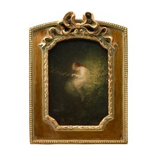 CISOO 4x6 Vintage Picture Frame, Antique Victorian Bronze Gold 4x6,