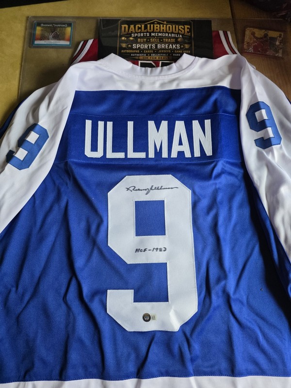 Ullman Signed Custom Toronto Jersey With Beckett Authentication