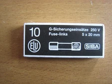SIBA 10A 5X20 MM FUSE CERAMIC (MADE IN GERMANY)