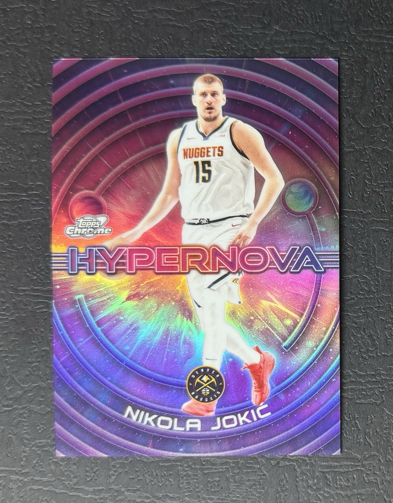 2025-26 Topps Cosmic Chrome Basketball Nikola Jokic Hypernova Case Hit SSP