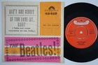 BEATLES Ain't She Sweet RARE Sweden 45 first press SCROLL LABEL swedish HEAR!