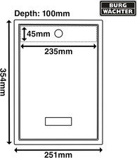 Forth Rear Access Gate & Wall Mounted Galvanised Steel Lockable Weatherproof