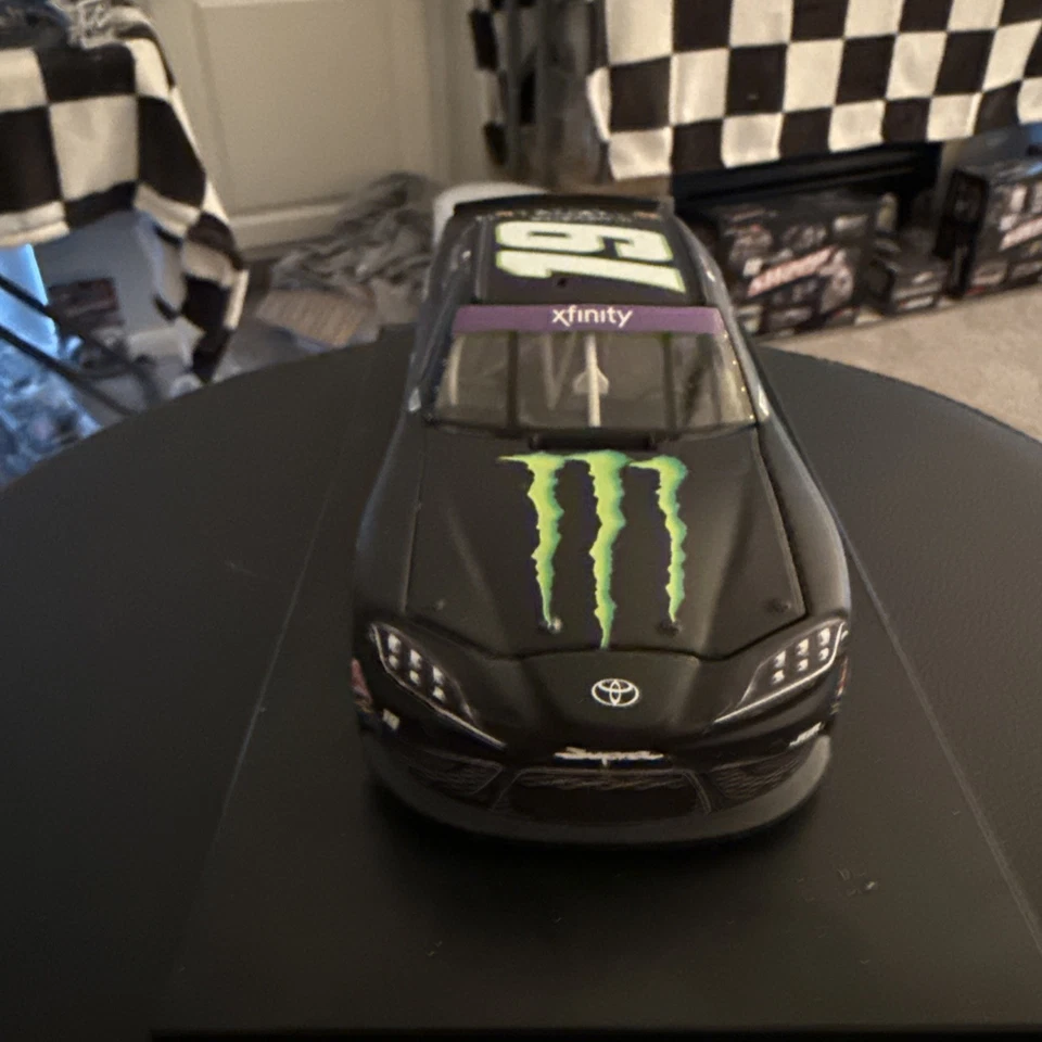 2025 Custom-Made Riley Herbst #19 Monster Energy Toyota Supra 1/24 Diecast - Image 2 of 4
