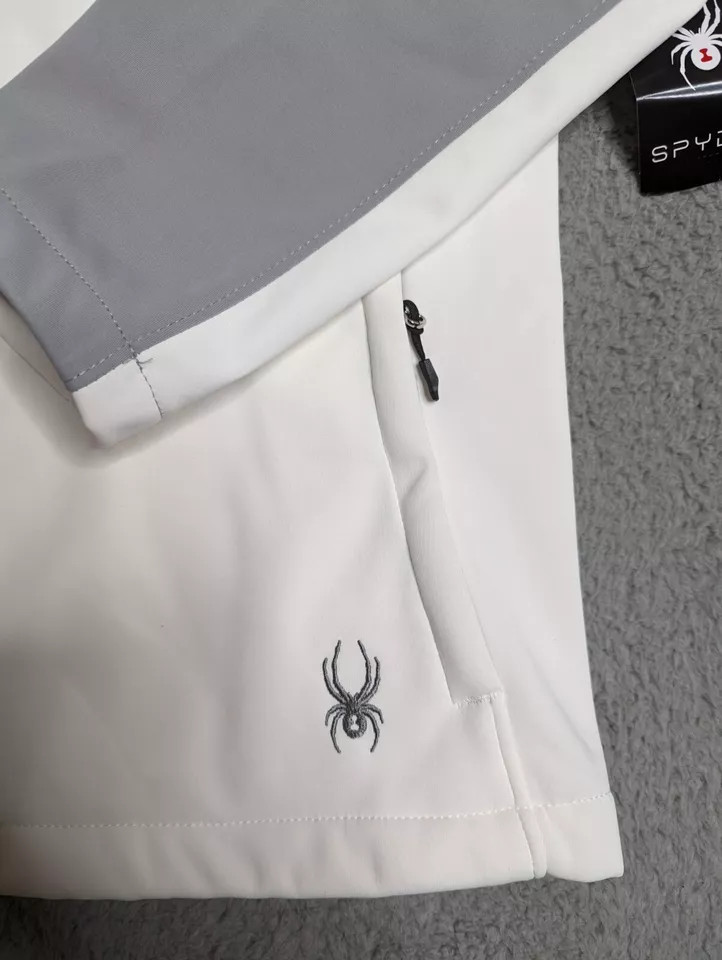 SPYDER ACTIVE JACKET WOMENS SOFTSHELL HOODED MICR… - image 5