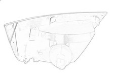 Nebelrückleuchte OE FORD 1507100 für FORD KUGA I 2.5 2008-2012