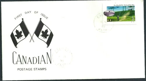 🍁Canada    #1555    "GOLF IN CANADA"    Fine New  1995  Special Event Cachet