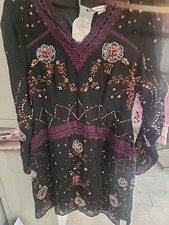 Gorgeous Occasion Wear Dress Size 8 Heavily Embellished By Hand New With Lables
