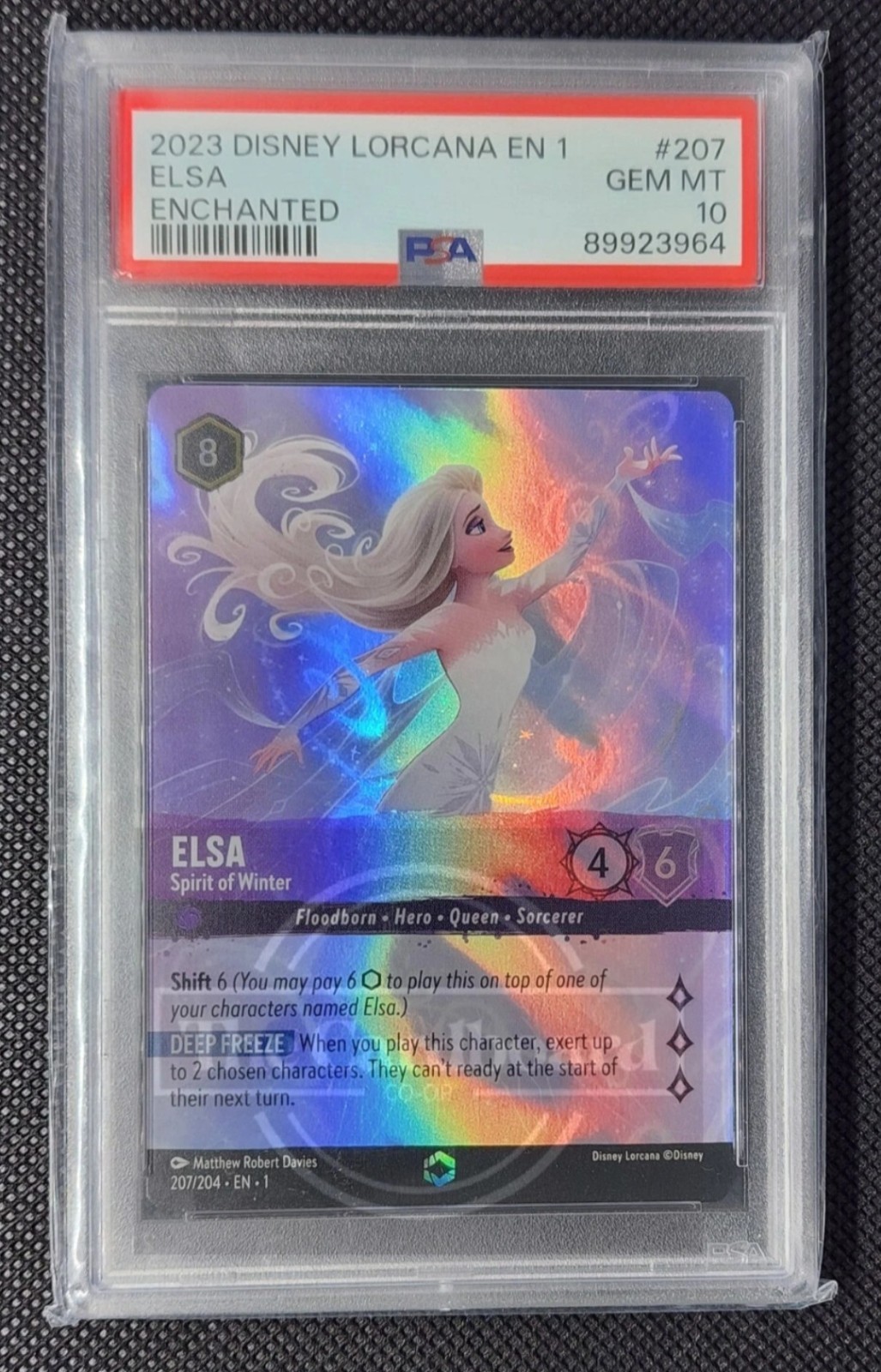 Elsa - Spirit of Winter 2023 The First Chapter #207/204 Enchanted