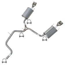Stainless Steel Y-pipe With Pair Of Muffler Kit Fits 2003-2008 Grand Prix 3.8l Stainless Steel Y-pipe With Pair Of Muffler Kit Fits 2003-2008 Grand Prix 3.8l