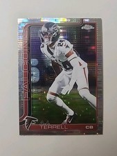 2025 Topps Chrome Football #19 A.J. Terrell Pulsar Refractor - Falcons