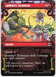 Jennika's Technique (Showcase) #236 Teenage Mutant Ninja Turtles MTG