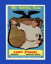 1959 Topps Set-Break #552 Casey Stengel As EX-EXMINT *GMCARDS*
