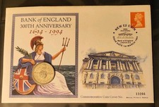 £2 Coin First Day Cover – The 300th Anniversary of The Bank of England - 1994