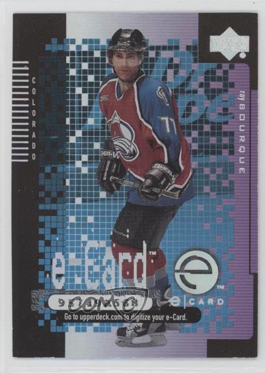 2000-01 Upper Deck e-Cards Ray Bourque #EC11 HOF 2vh