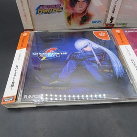 The King of Fighters 1999 2000 2001 2002 Dreamcast with Spine and Manual Japan