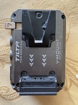 Tilta Dual Camera BP to V Mount Adapter Battery Plate Fit For RED KOMODO 6K