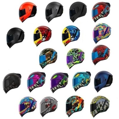 Icon Airform Full Face Street Motorcycle Helmet - Pick Size & Color