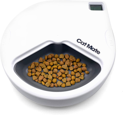 C300 Automatic 3 Meal Pet Feeder with Digital Timer (366) - for Cats or Small Do