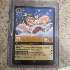 Disney Lorcana Winterspell 17/204 Lilo - Rock Star  Super Rare