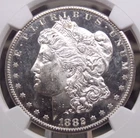 1882 "S" Morgan SILVER Dollar $1 NGC MS63 ⭐#001 ***⭐STAR⭐*** Unc BU ECC&C, Inc.