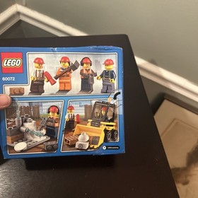 LEGO City 60072 Demolition Starter Set Retired - NEW - SEALED DAMAGED BOX