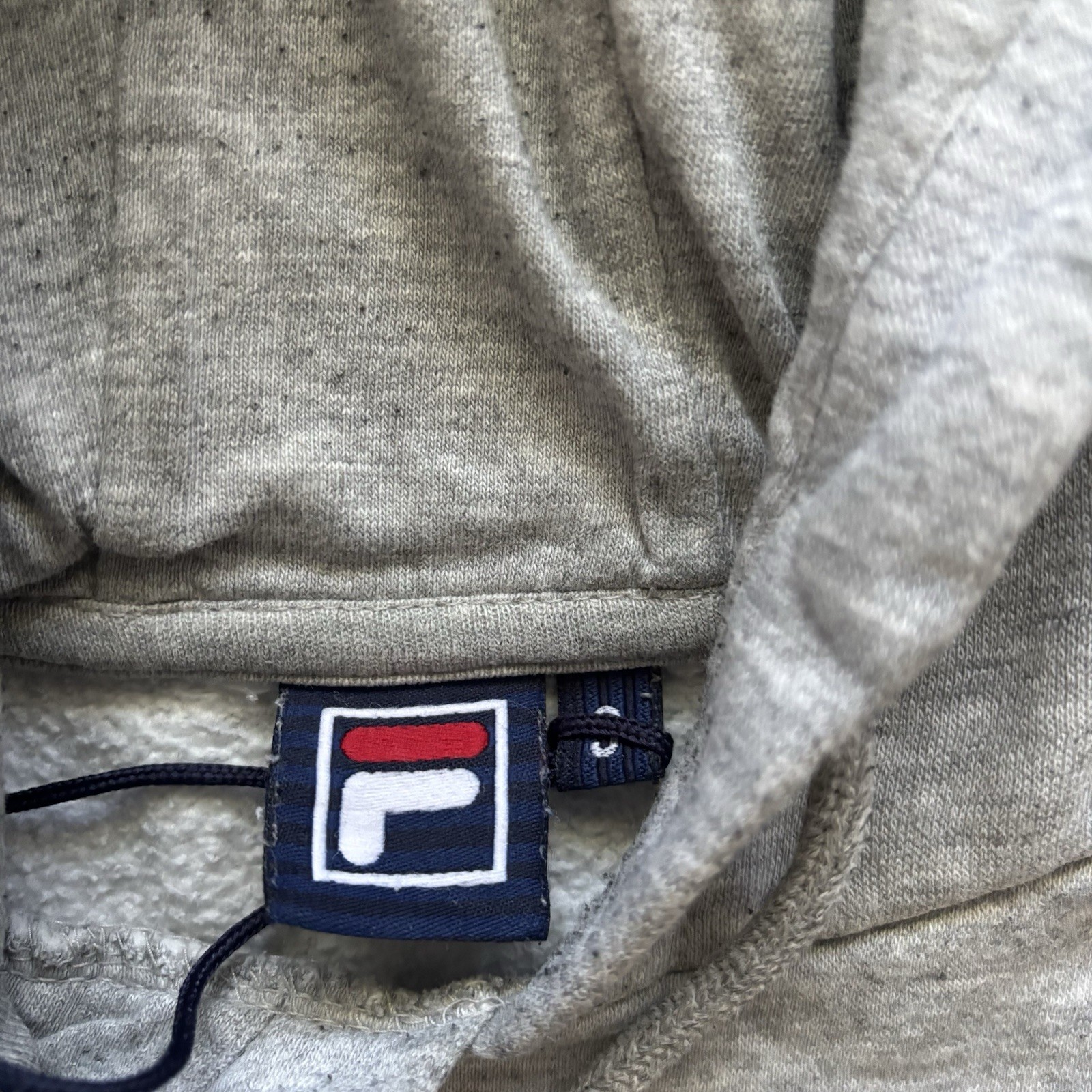 Vintage 90s Fila Hooded Sweatshirt Retro Indie Terraces Casuals Small image 4