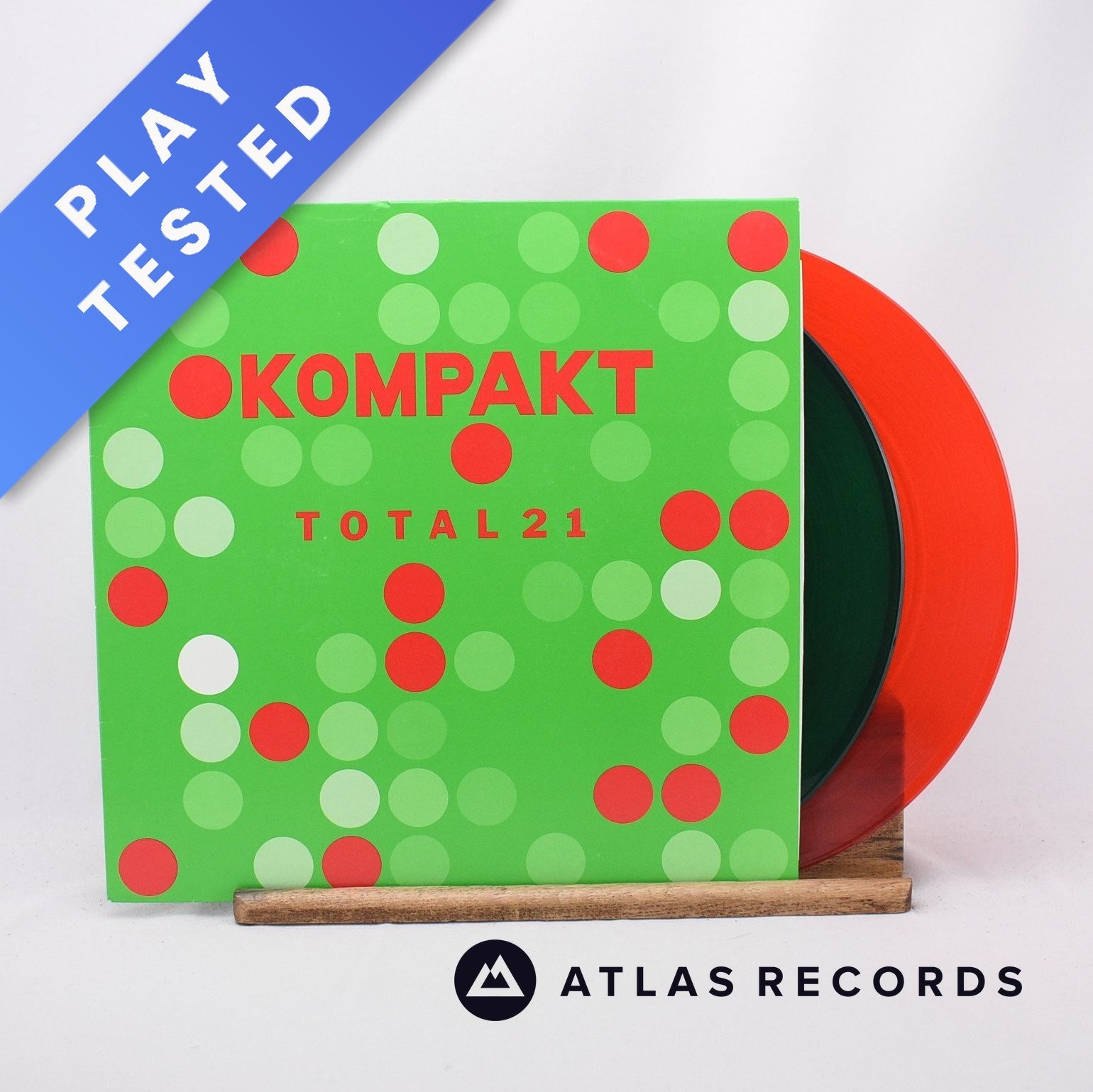 Various Total 21 Green Red Limited Edition 2 x LP Vinyl Record - EX/NM