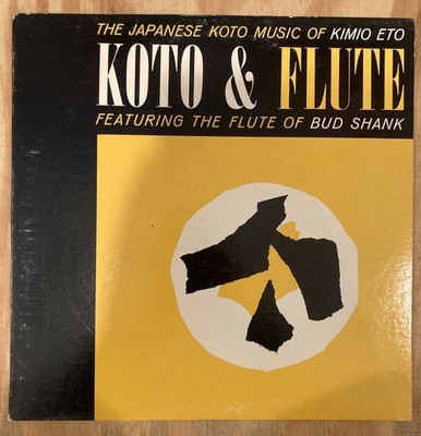 KIMIO ETO / BUD SHANK koto & flute WORLD-PACIFIC 12'' 33 RPM JAZZ LP