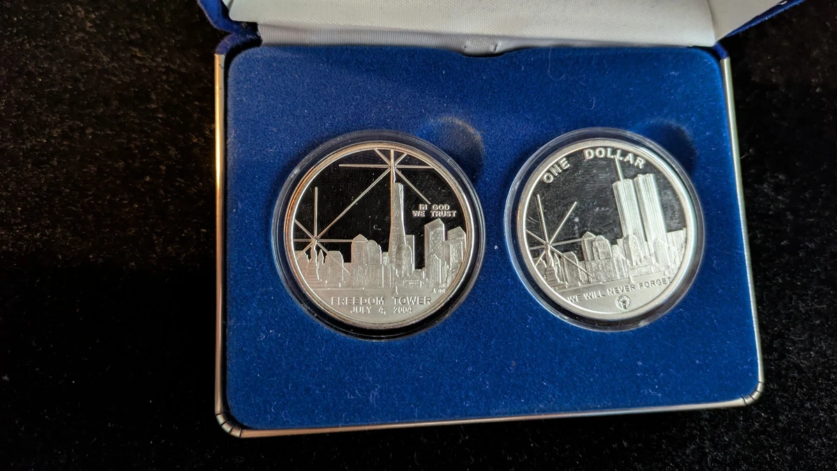 外国メダル、NY Preços baixos em Moeda World Trade Center nos EUA Moedas