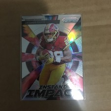 2018 Panini Instant Impact Silver Prizm Derrius Guice Rookie #II-16