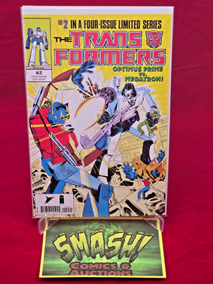 TRANSFORMERS #2 Skybound Kickstarter Exclusive Variant 2025 Reprint! OOP NM!