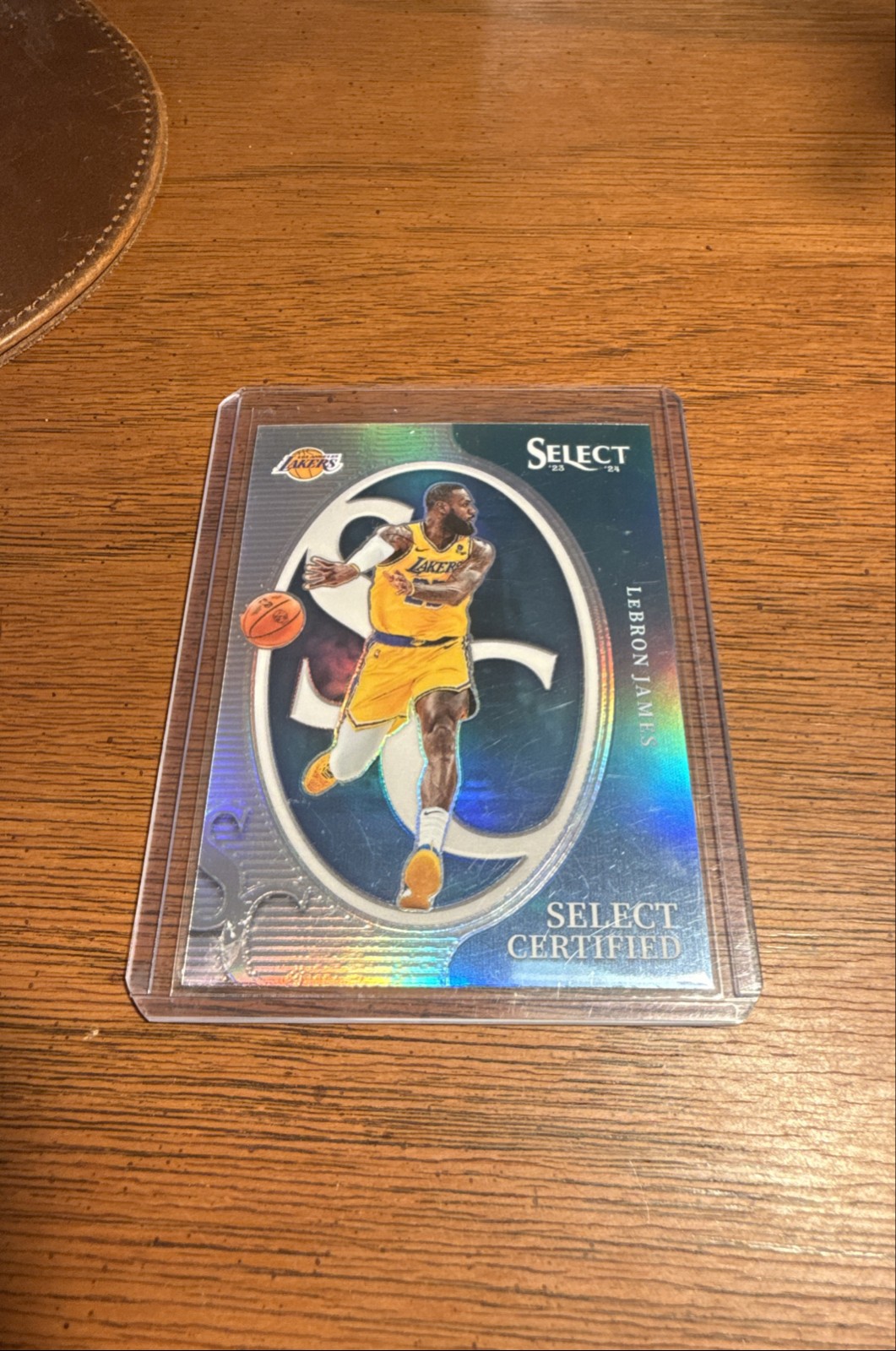 2023-24 Panini Select - Select Certified LeBron James #7 Silver Prizm