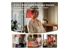 Red Light Therapy for Face and Body 3-in-1 Silicone Panel Stand
