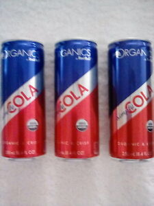 Redbull Organics Cola 8 4oz 3 Latas Unico Fuentes Naturales Organicos Crujiente Sabor Ebay