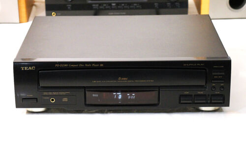 ✅MINT FULLY RESTORED VINTAGE TEAC PD-D2380 5 DISC CD PLAYER✅ - Picture 2 of 4