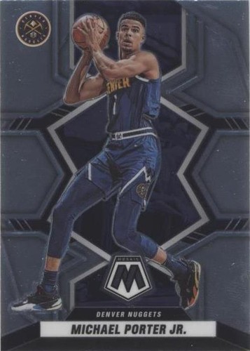 2021-22 Panini Select Michael Porter Jr. #269 Blue Shimmer Prizms